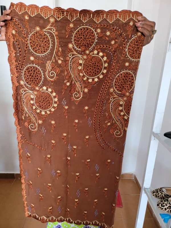 Original col 100 pour cent  asli marron clair